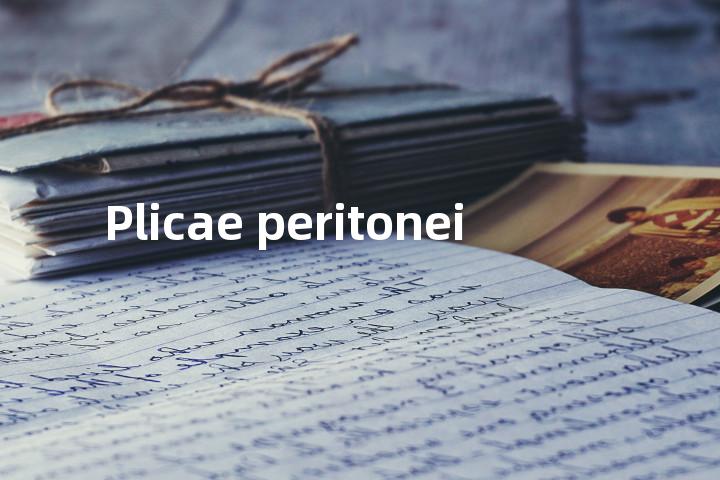 Plicae peritonei单词图解，单词释义场景配图