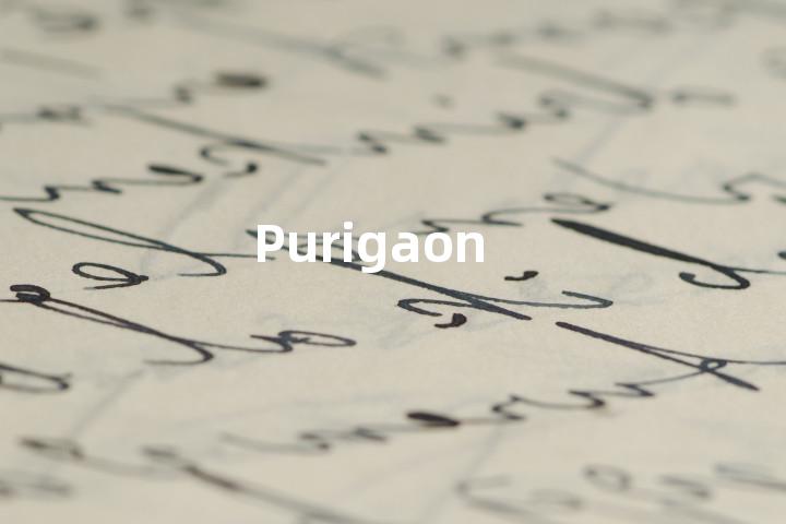 Purigaon单词图解，单词释义场景配图