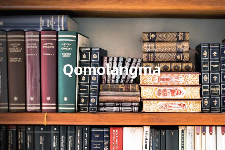 Qomolangma单词图解，单词释义场景配图