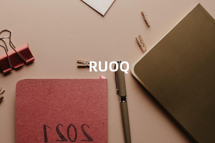 RUOQ单词图解，单词释义场景配图