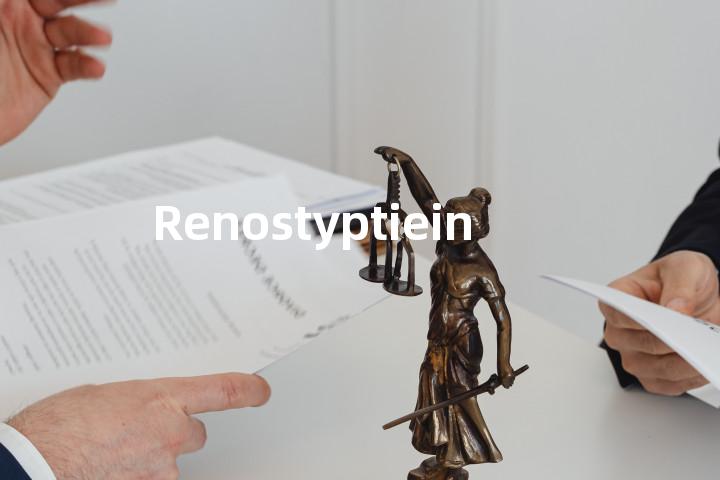Renostyptiein单词图解，单词释义场景配图