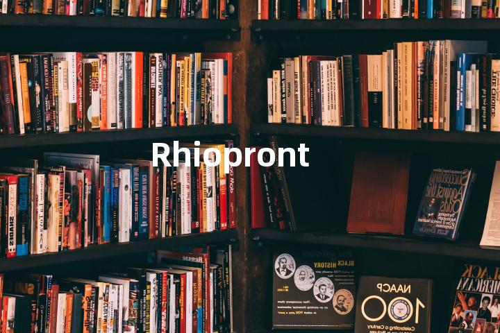 Rhiopront单词图解，单词释义场景配图
