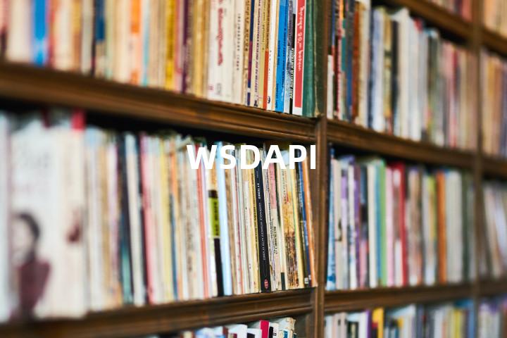 WSDAPI单词图解，单词释义场景配图