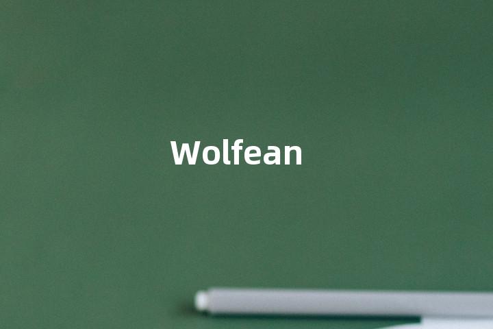 Wolfean单词图解，单词释义场景配图