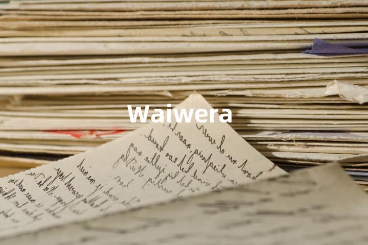 Waiwera单词图解，单词释义场景配图