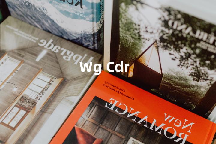 Wg Cdr单词图解，单词释义场景配图