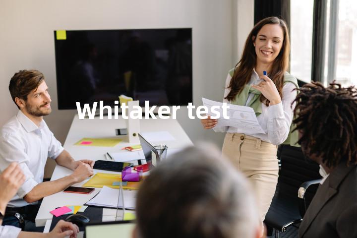 Whitaker test单词图解，单词释义场景配图