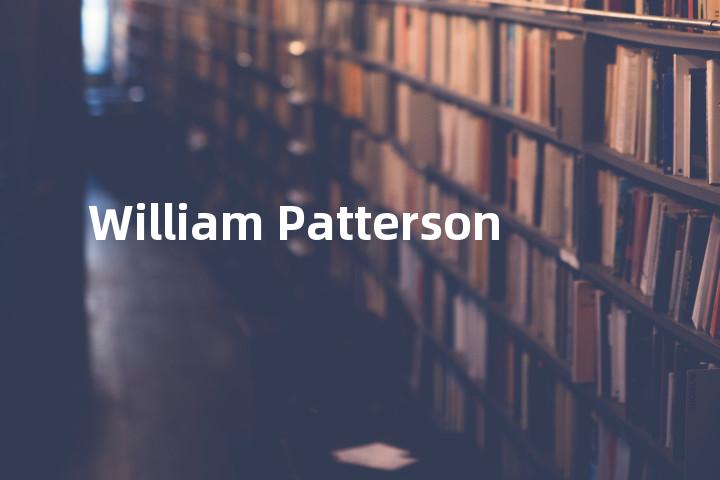 William Patterson单词图解，单词释义场景配图