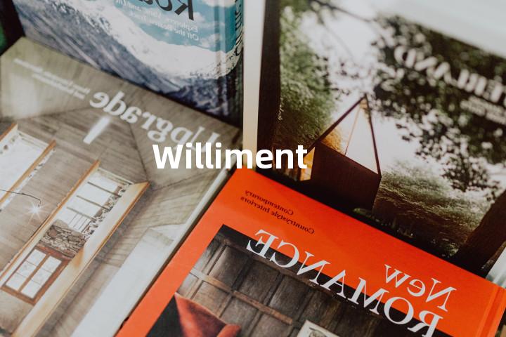 Williment单词图解，单词释义场景配图