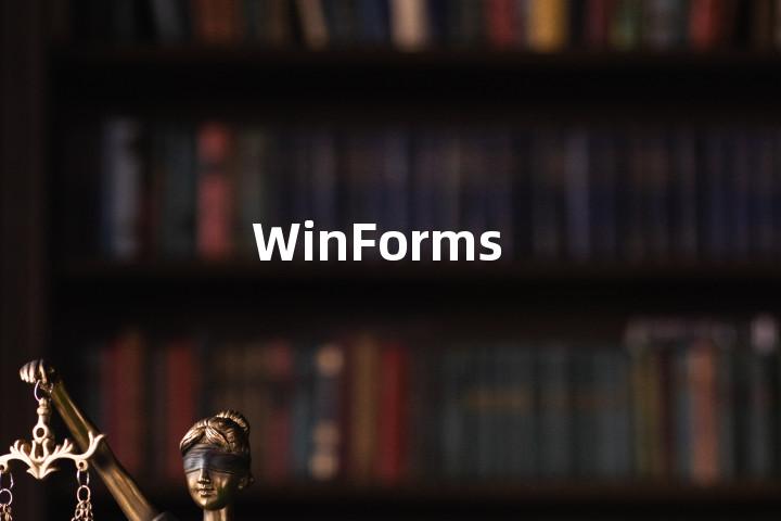 WinForms单词图解，单词释义场景配图