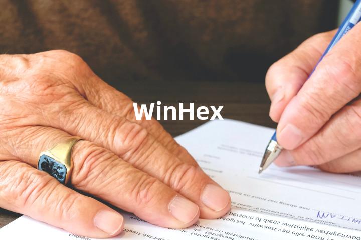 WinHex单词图解，单词释义场景配图