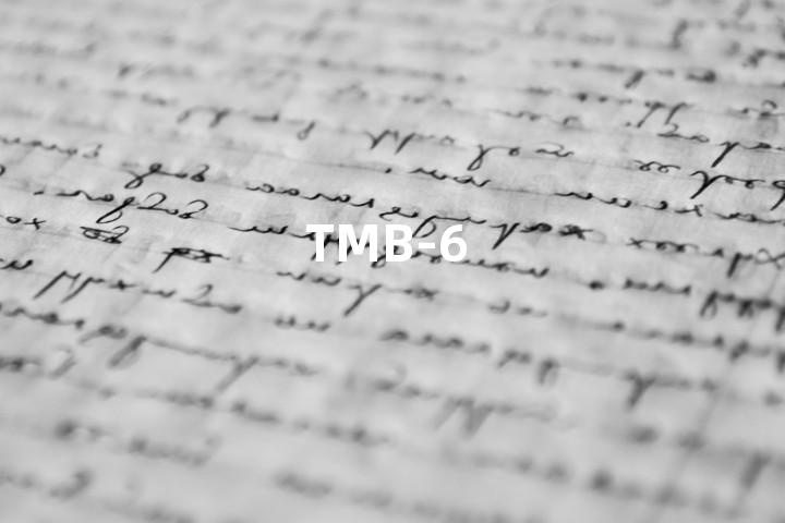 TMB-6单词图解，单词释义场景配图