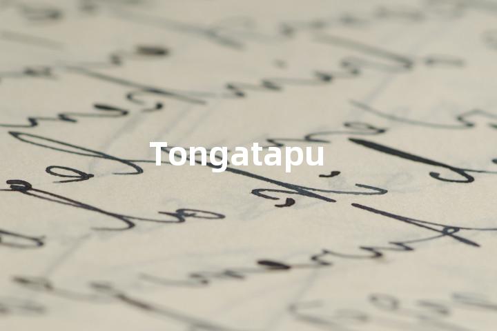 Tongatapu单词图解，单词释义场景配图