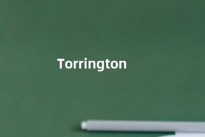 Torrington单词图解，单词释义场景配图