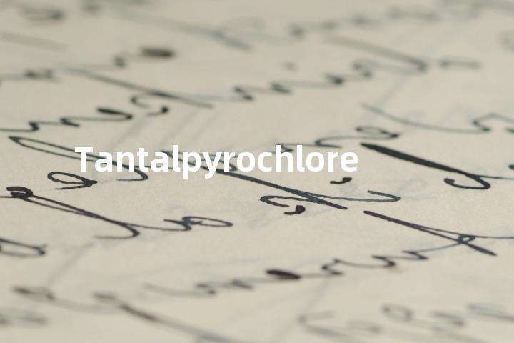 Tantalpyrochlore单词图解，单词释义场景配图