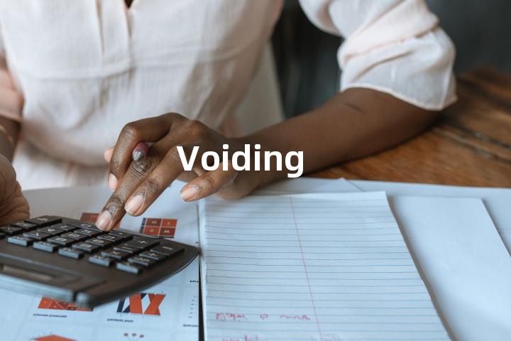 Voiding