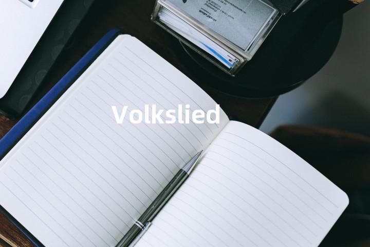 Volkslied