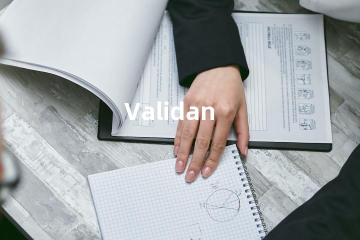 Validan单词图解，单词释义场景配图