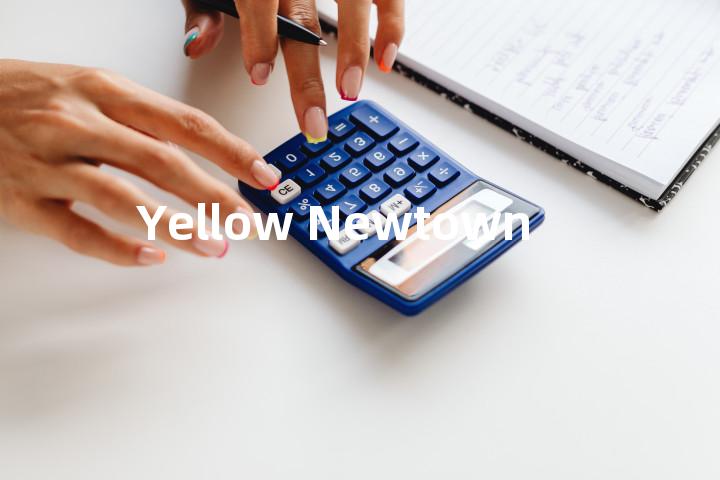 Yellow Newtown单词图解，单词释义场景配图