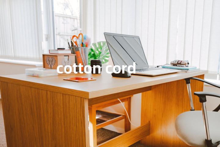 cotton cord单词图解，单词释义场景配图