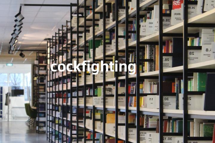 cockfighting单词图解，单词释义场景配图