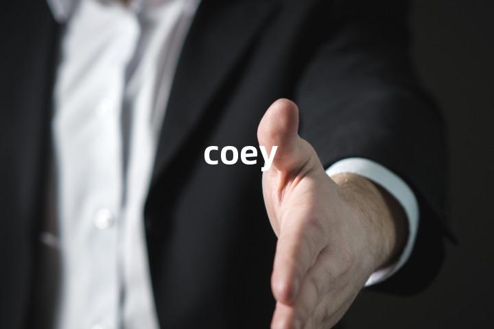 coey单词图解，单词释义场景配图