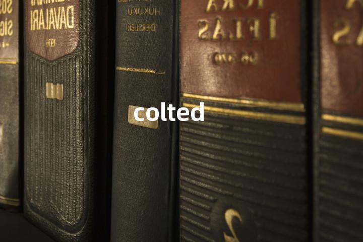 colted单词图解，单词释义场景配图