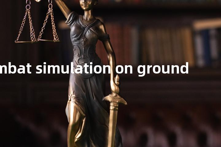 combat simulation on ground单词图解，单词释义场景配图
