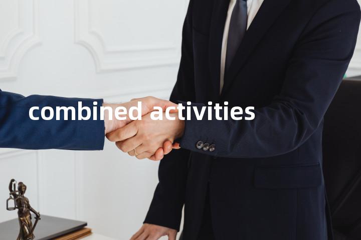combined activities单词图解，单词释义场景配图
