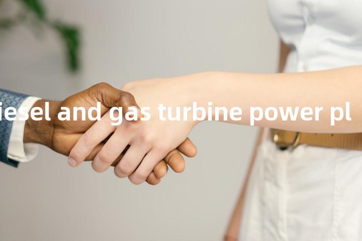 combined diesel and gas turbine power plant单词图解，单词释义场景配图