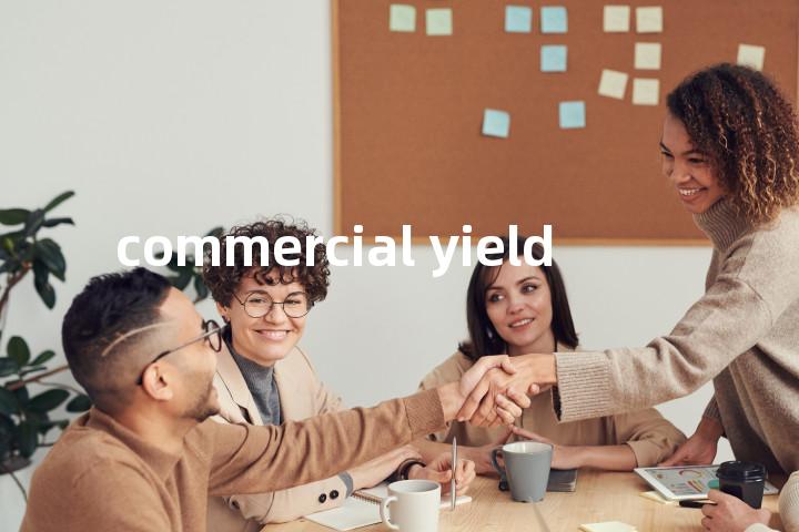 commercial yield单词图解，单词释义场景配图