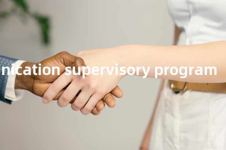 communication supervisory program单词图解，单词释义场景配图