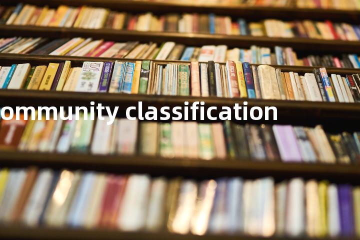 community classification单词图解，单词释义场景配图