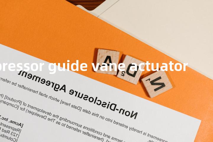 compressor guide vane actuator单词图解，单词释义场景配图