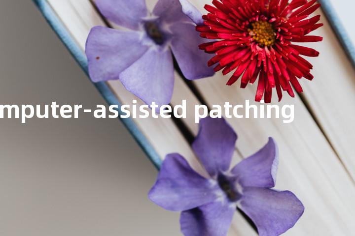 computer-assisted patching单词图解，单词释义场景配图