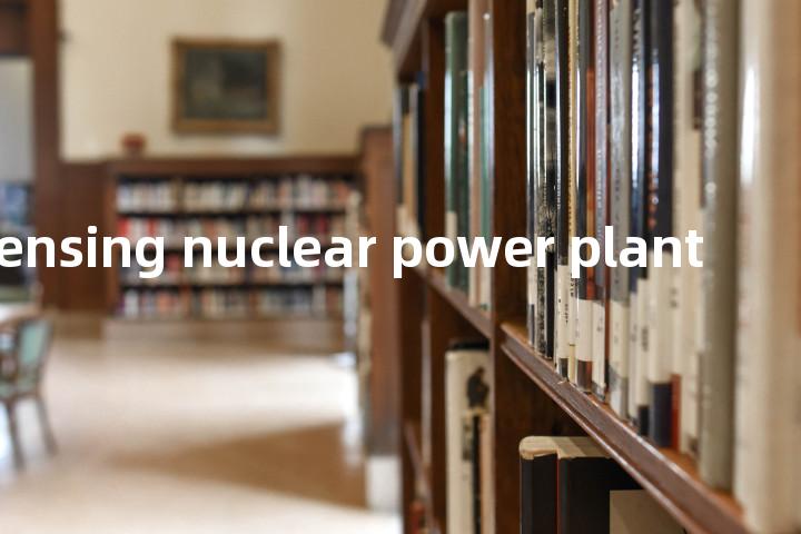 condensing nuclear power plant单词图解，单词释义场景配图