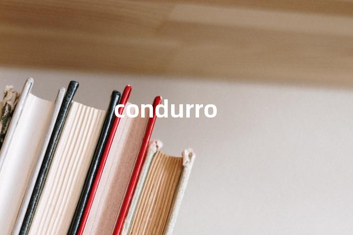 condurro单词图解，单词释义场景配图