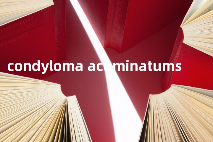 condyloma acuminatums单词图解，单词释义场景配图