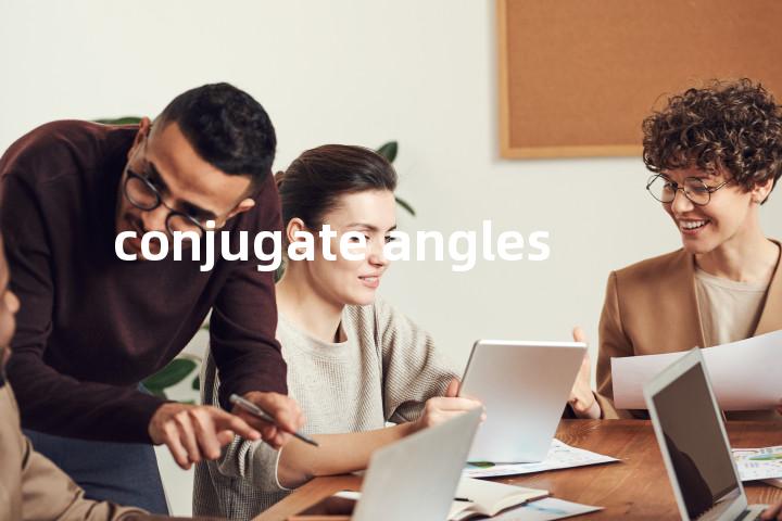 conjugate angles单词图解，单词释义场景配图