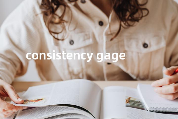 consistency gage单词图解，单词释义场景配图