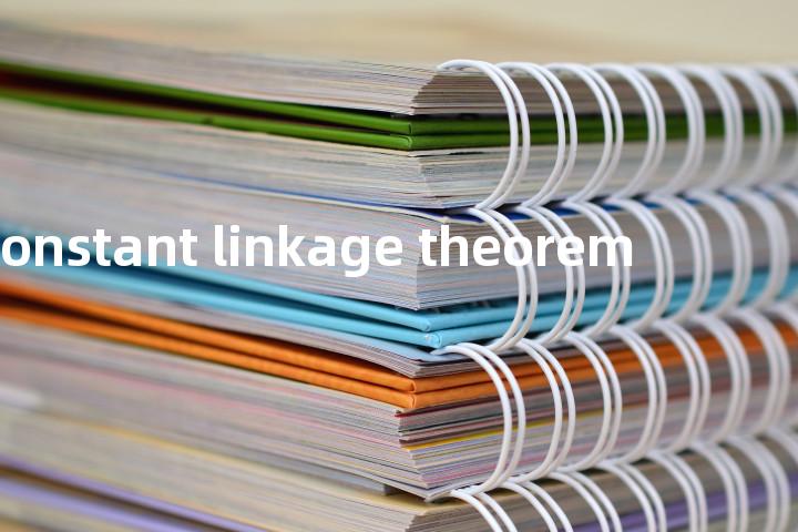 constant linkage theorem单词图解，单词释义场景配图
