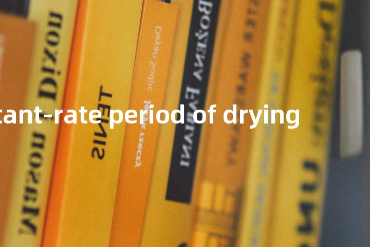 constant-rate period of drying单词图解，单词释义场景配图