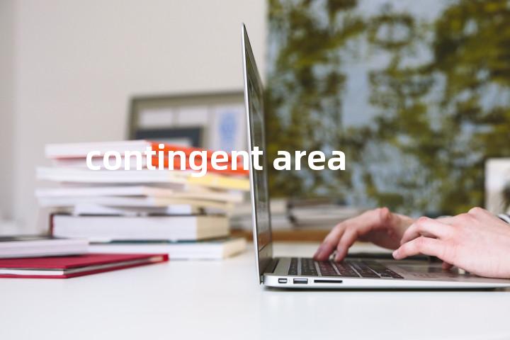 contingent area单词图解，单词释义场景配图