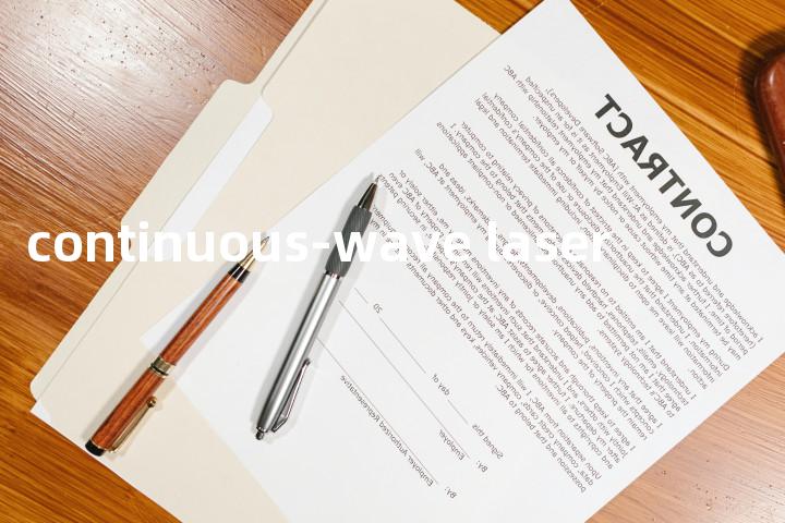 continuous-wave laser单词图解，单词释义场景配图
