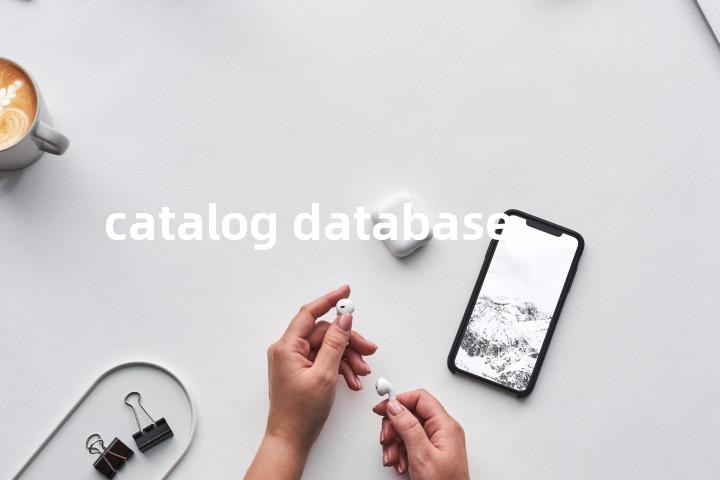 catalog database单词图解，单词释义场景配图