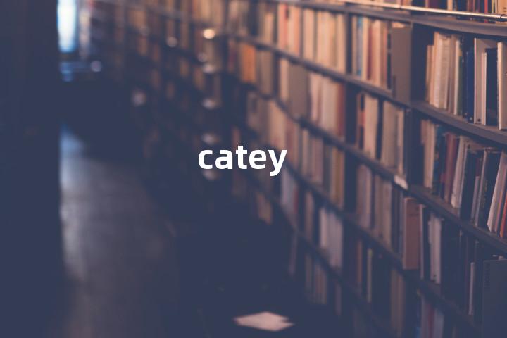 catey单词图解，单词释义场景配图
