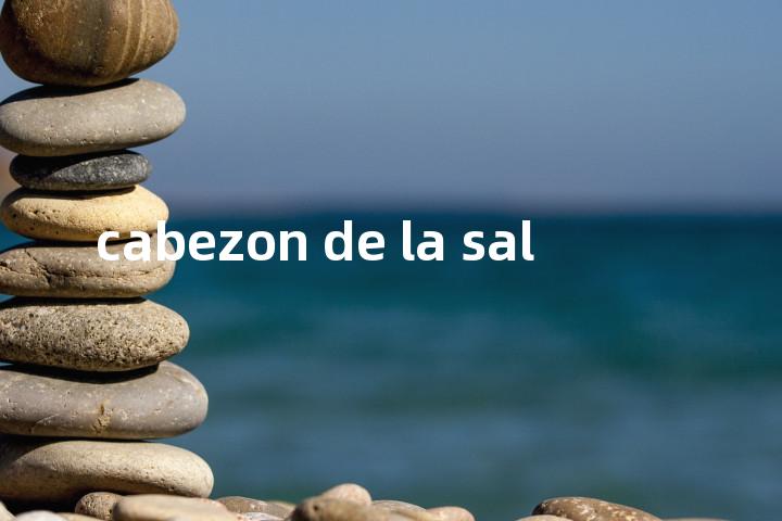 cabezon de la sal单词图解，单词释义场景配图