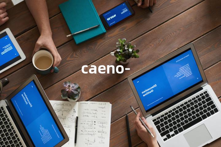 caeno-单词图解，单词释义场景配图