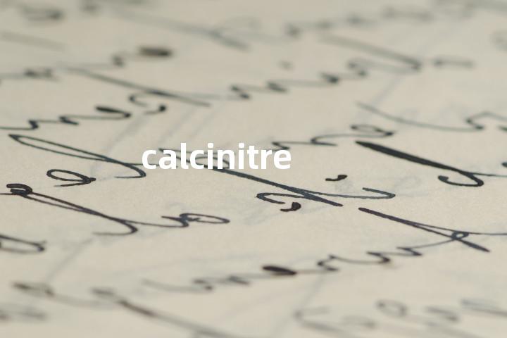 calcinitre单词图解，单词释义场景配图