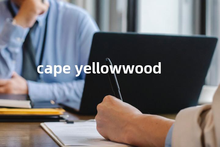 cape yellowwood单词图解，单词释义场景配图